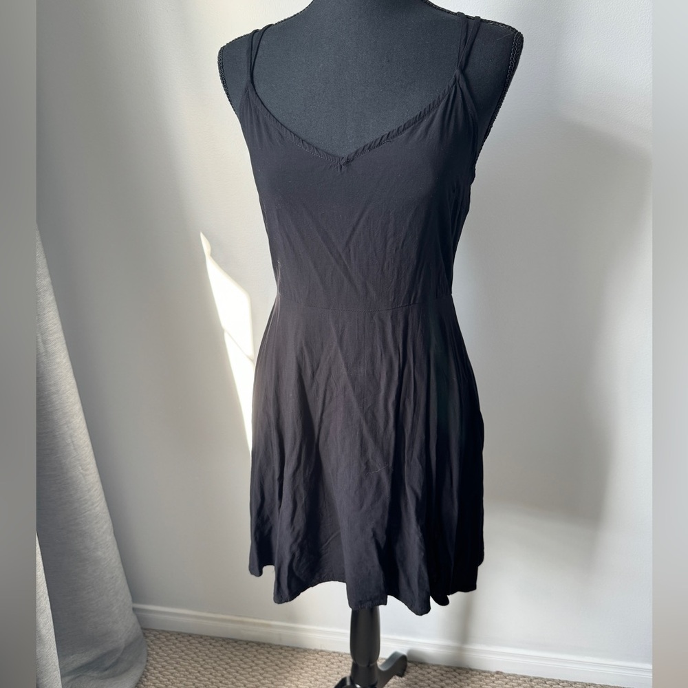 Black A line dress